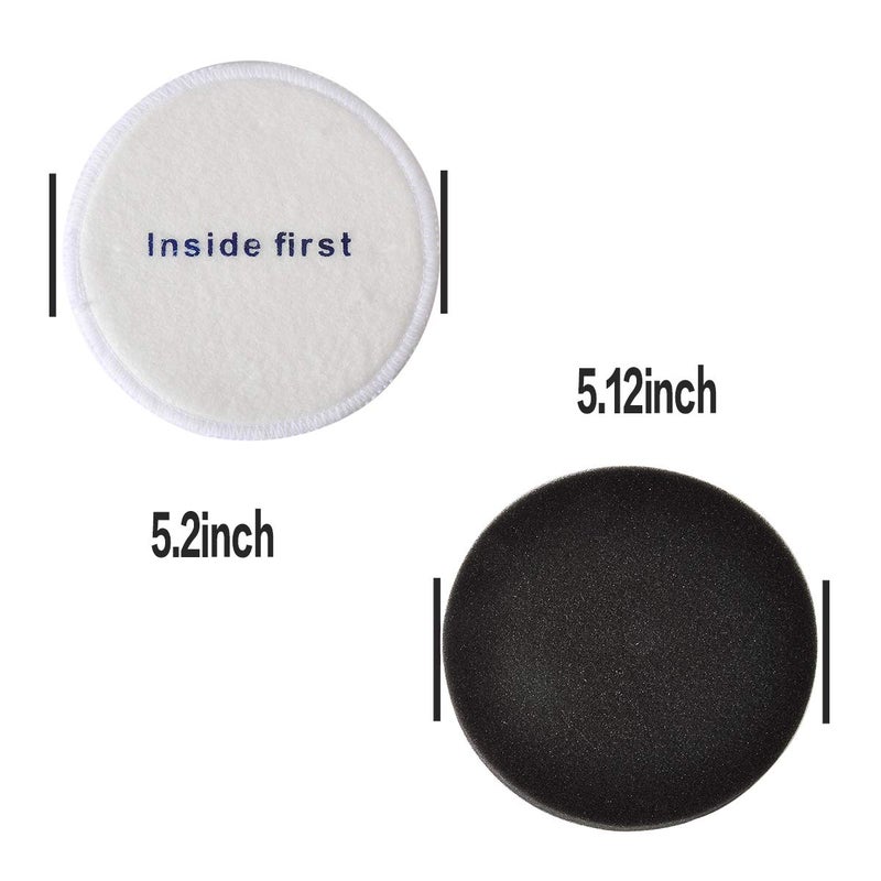 LesinaVac Replacement Filters for Eureka NEU180, NEU180C,NEU181,NEU182A, NEU12CT, NEU186, NEU188, NEU190 and More Models Vacuums(6-Pack Part: # E0202) - Image 2
